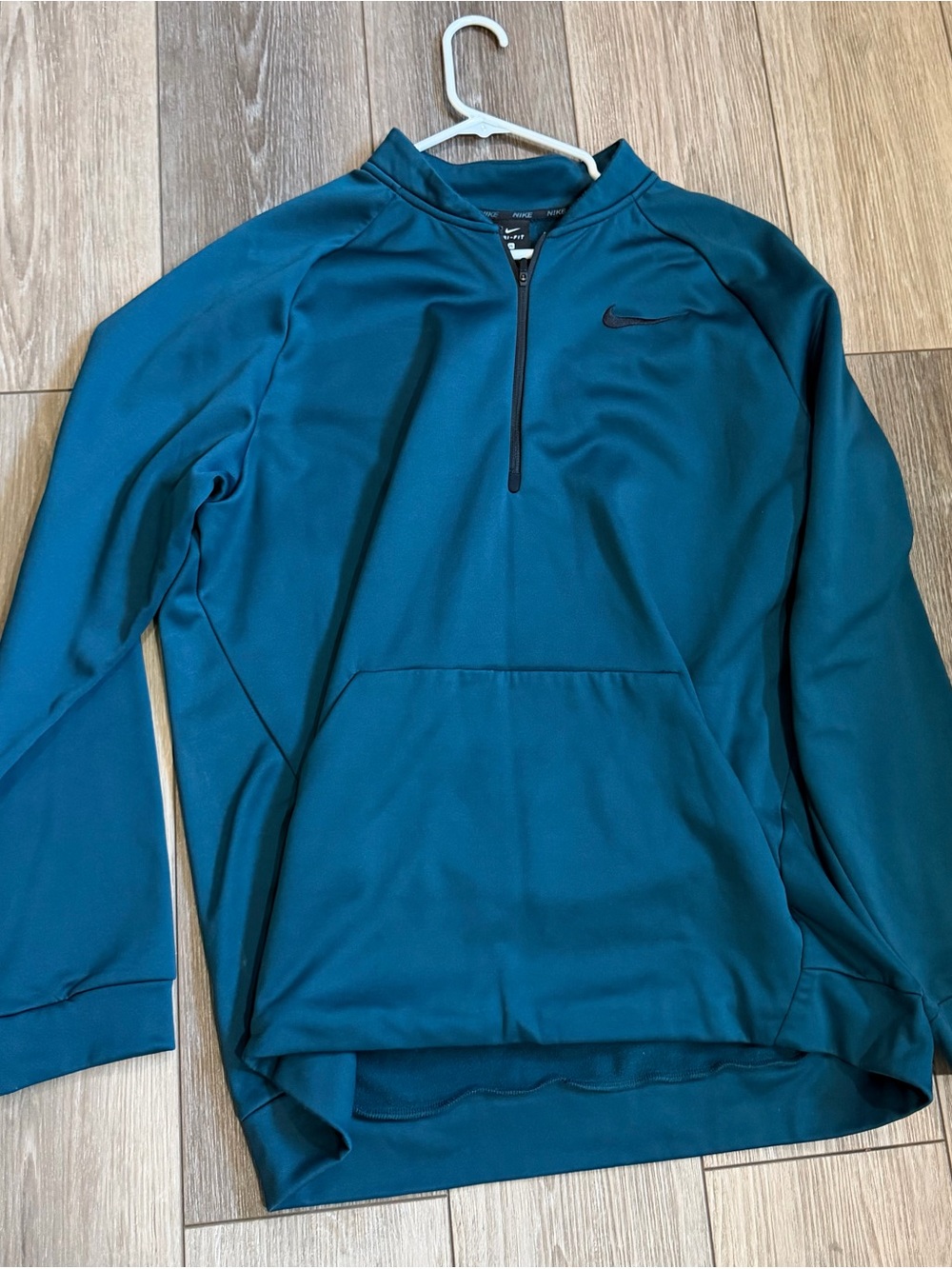 Nike Men’s Teal Half-Zip Performance Pullover